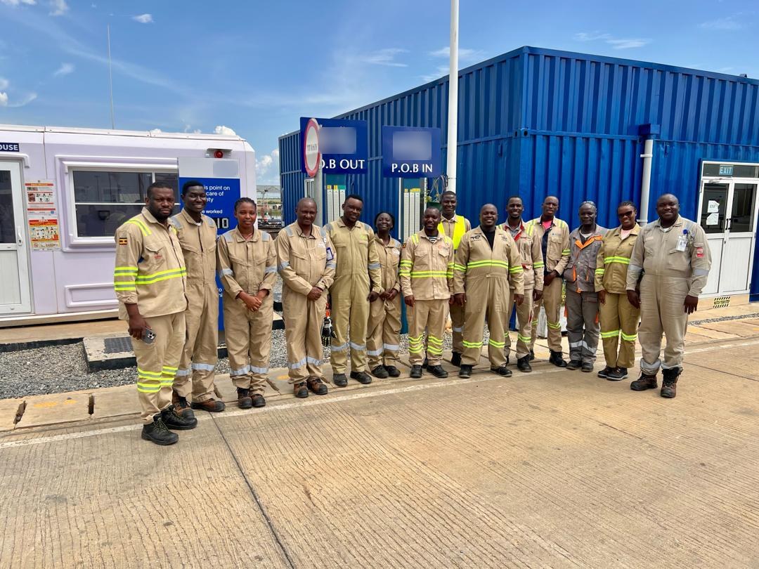 Community members from the Albertine Graben who trained with SCL for the NEBOSH GIC